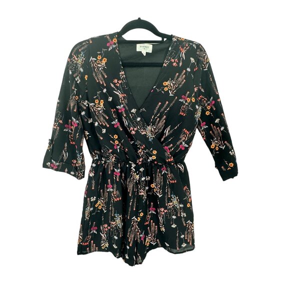 Everly Top Blouse Shirt Womens Size Small Floral Fairy Grunge Whimsigoth - Picture 1 of 8
